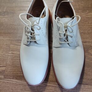 Johnston & Murphy Light Tan Oxfords